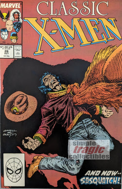 Classic X-Men #26 Comic Book Cover Art by Kerry Gammill