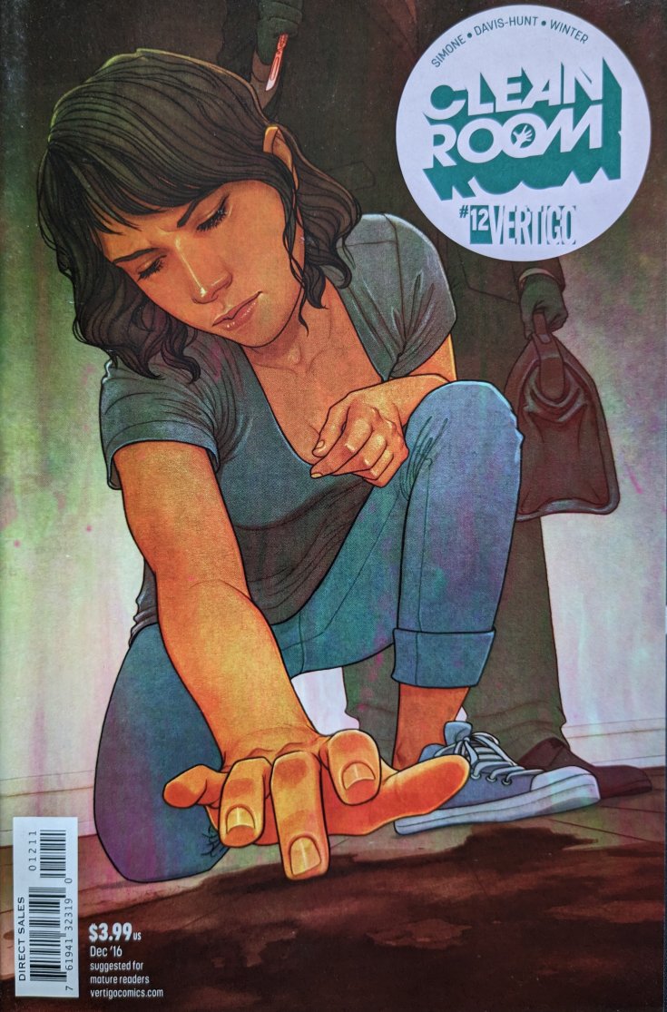 Clean Room #12 Comic Book Cover Art by Jenny Frison