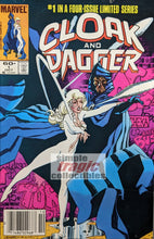 Load image into Gallery viewer, Cloak &amp; Dagger #1 Comic Book Cover Art by Rick Leonardi
