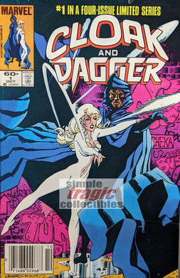 Cloak & Dagger #1 Comic Book Cover Art by Rick Leonardi
