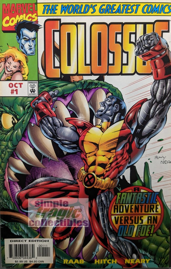 Colossus #1 Comic Book Cover Art