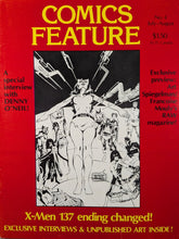 Load image into Gallery viewer, Comics Feature #4 (July - August, 1980) Magazine Cover Art by John Byrne
