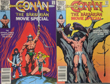 Load image into Gallery viewer, Conan The Barbarian Movie Special #1-2 Comic Book Cover Art by John Buscema
