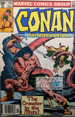 Conan The Barbarian #116 Comic Book Cover by John Buscema