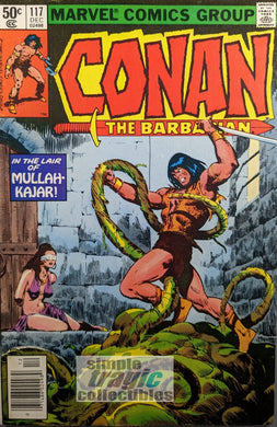 Conan The Barbarian #117 Comic Book Cover by John Buscema
