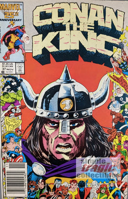 Conan The King #37 Comic Book Cover Art