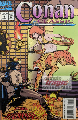 Conan Classic #5 Comic Book Cover Art by Barry Windsor-Smith