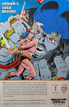 Load image into Gallery viewer, Conan The Barbarian Epic Collection (2020) TPB Volume 1: The Coming Of Conan Back Cover Art by Barry Windsor-Smith
