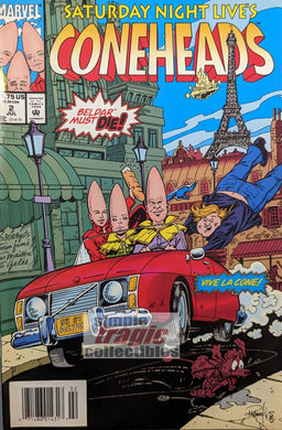 Coneheads #2 Comic Book Cover Art by Tom Richmond