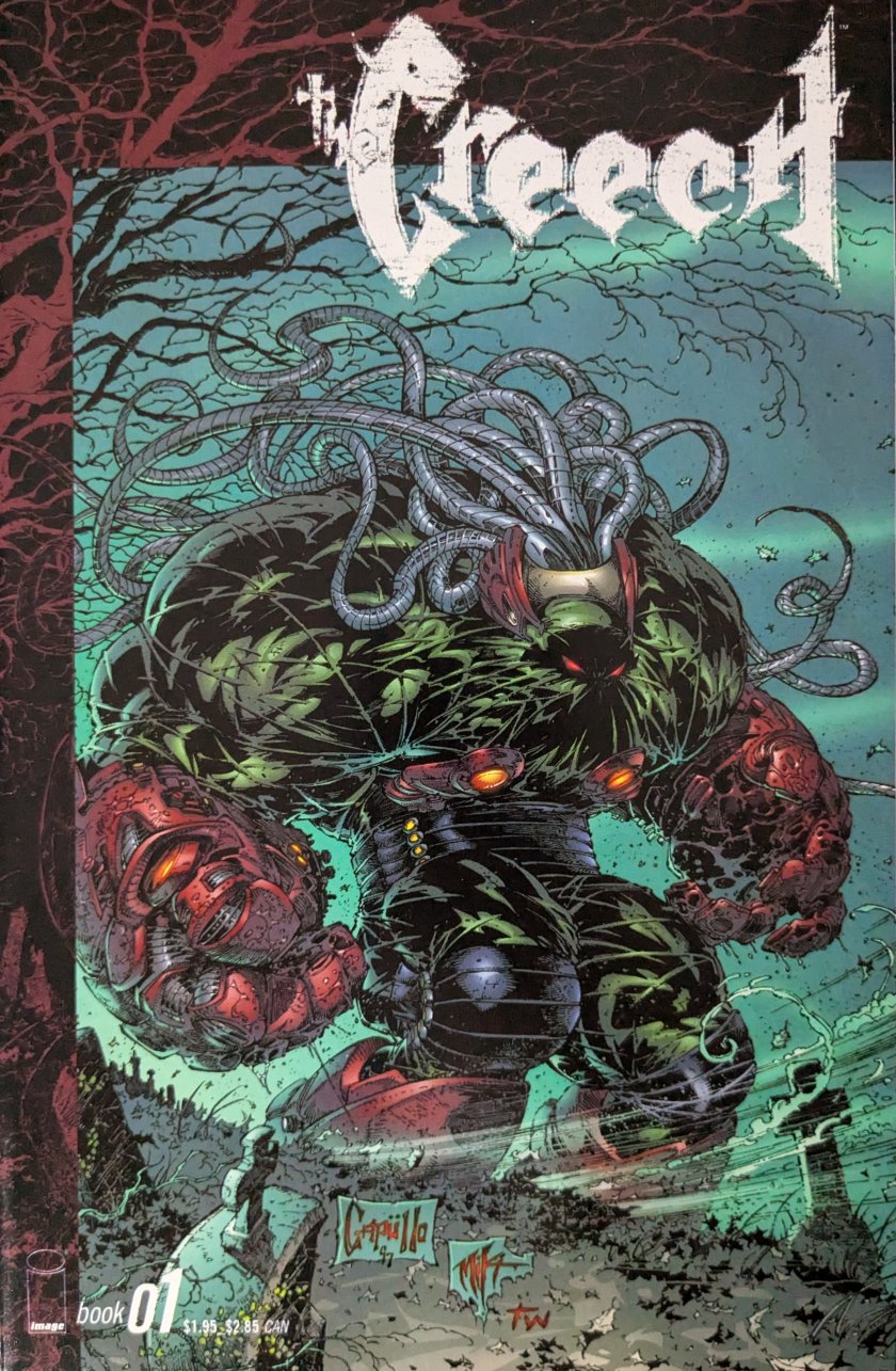 The Creech #1 Comic Book Cover Art by Greg Capullo