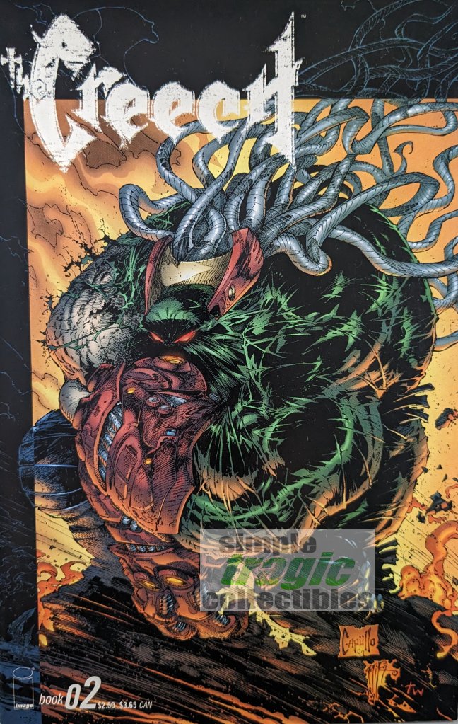 The Creech #2 Comic Book Cover Art by Greg Capullo