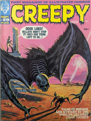 Creepy Magazine #28 Cover Art by Vic Prezio