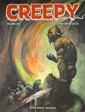 Load image into Gallery viewer, Creepy Archives TPB (2023) Volume 6 Trade Paperback Front Cover Art by Frank Frazetta
