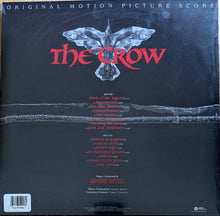 Load image into Gallery viewer, The Crow: Original Motion Picture Score Vinyl Record Back Cover Art
