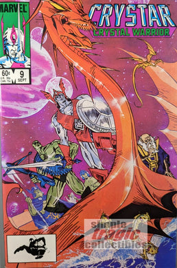 Saga Of Crystar #9 Comic Book Cover Art