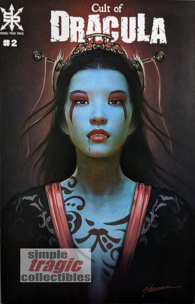 Cult Of Dracula #2 Comic Book Cover Art by Shannon Maer