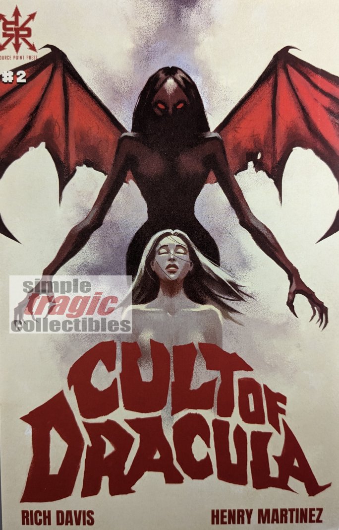 Cult Of Dracula #2 Comic Book Cover Art by Gyula Nemeth
