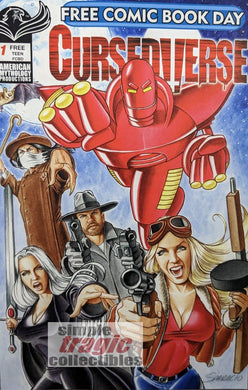 Cursedverse FCBD Comic Book Cover Art by Mark Sparacio