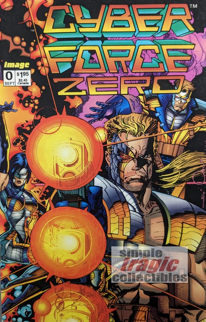 Cyber Force #0 Comic Book Cover Art by Walter Simonson