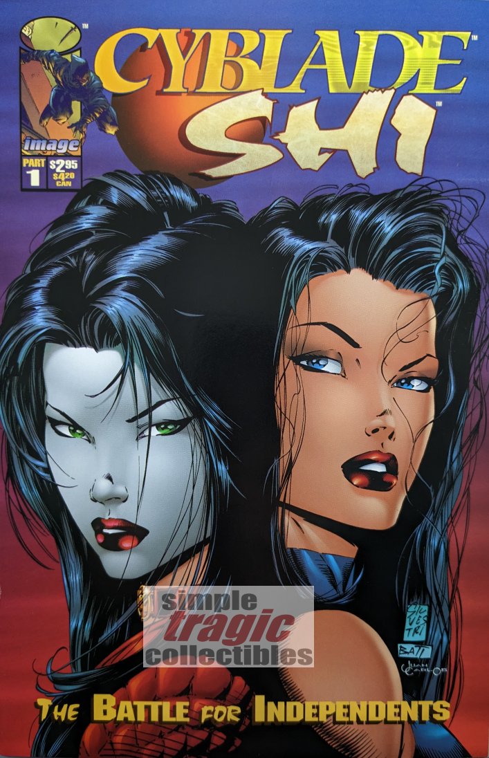 Cyblade / Shi: The Battle For Independents #1 Comic Book Cover Art by Marc Silvestri