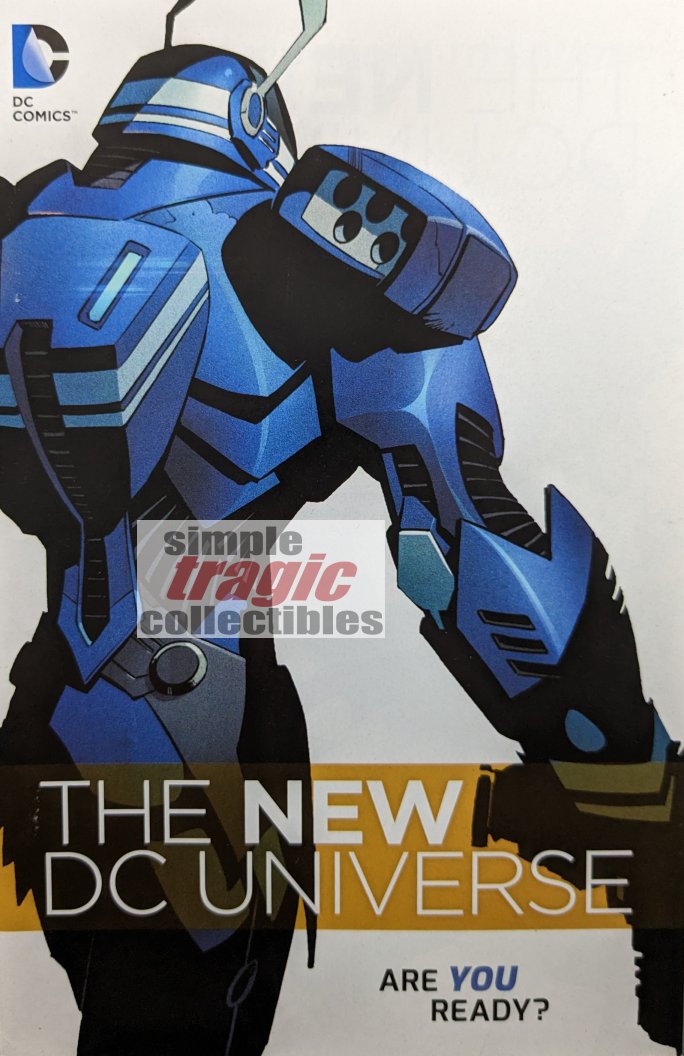 DC: The New DC Universe Preview #1 Comic Book Cover Art