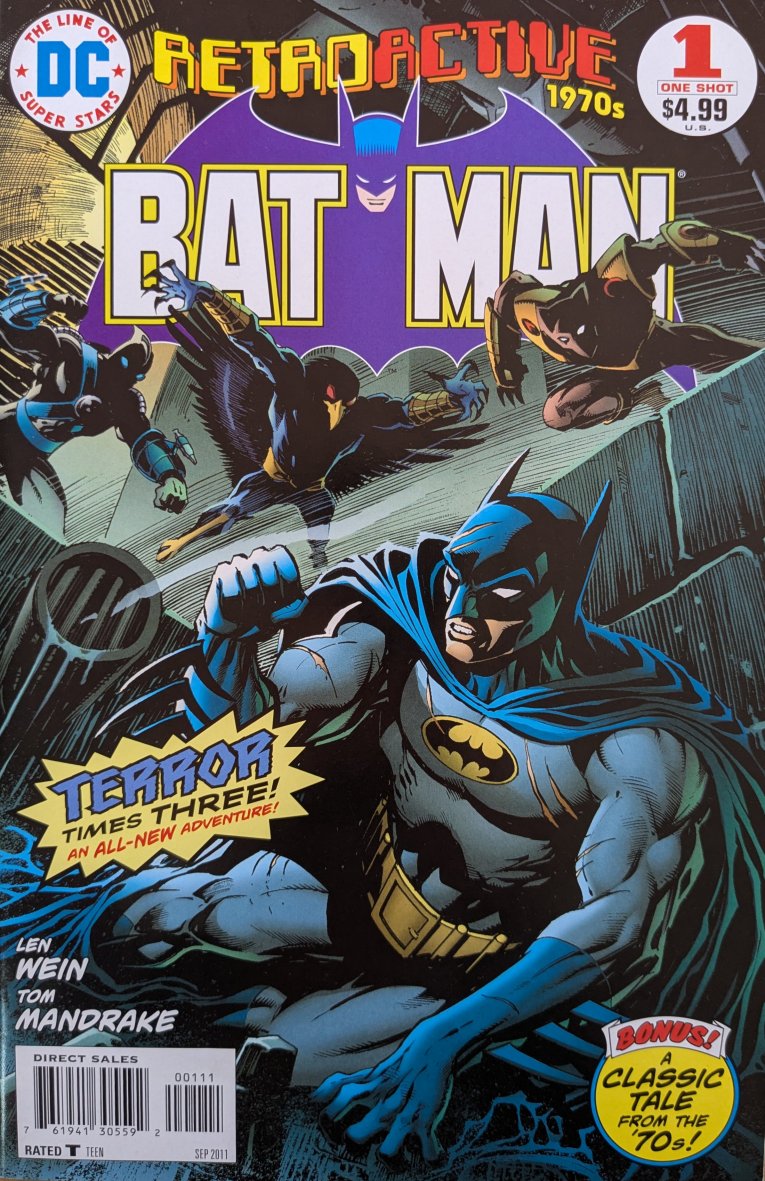 DC Retroactive: Batman - The '70s #1 Comic Book Cover Art by Tom Mandrake
