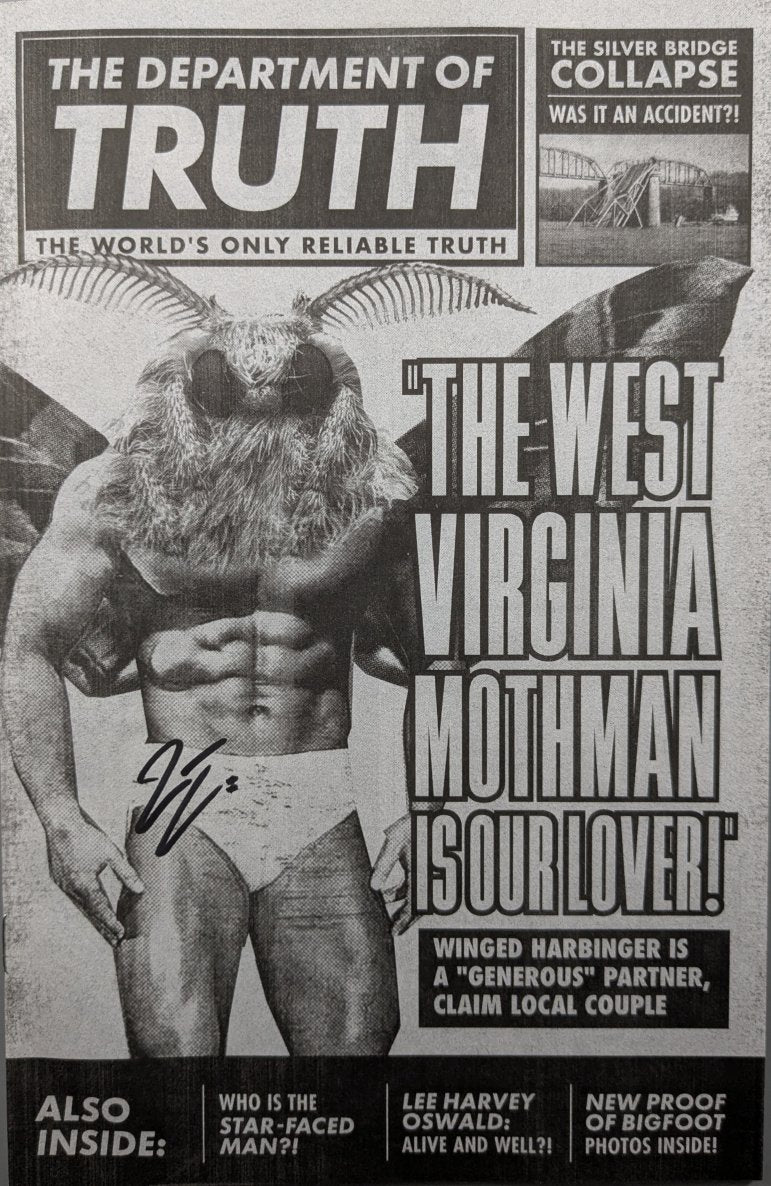 Department Of Truth (2020) #15 (Bootleg Edition) SIGNED