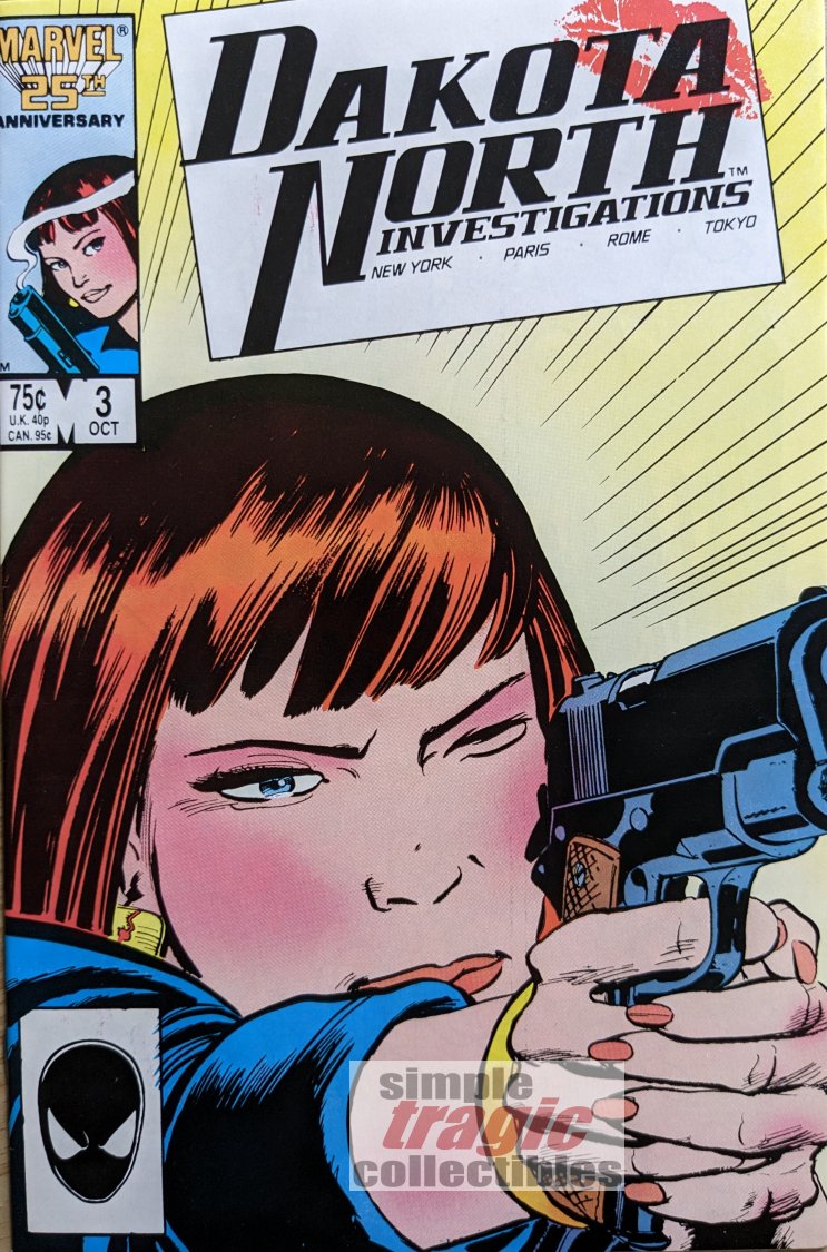 Dakota North #3 Comic Book Cover Art by Tony Salmons