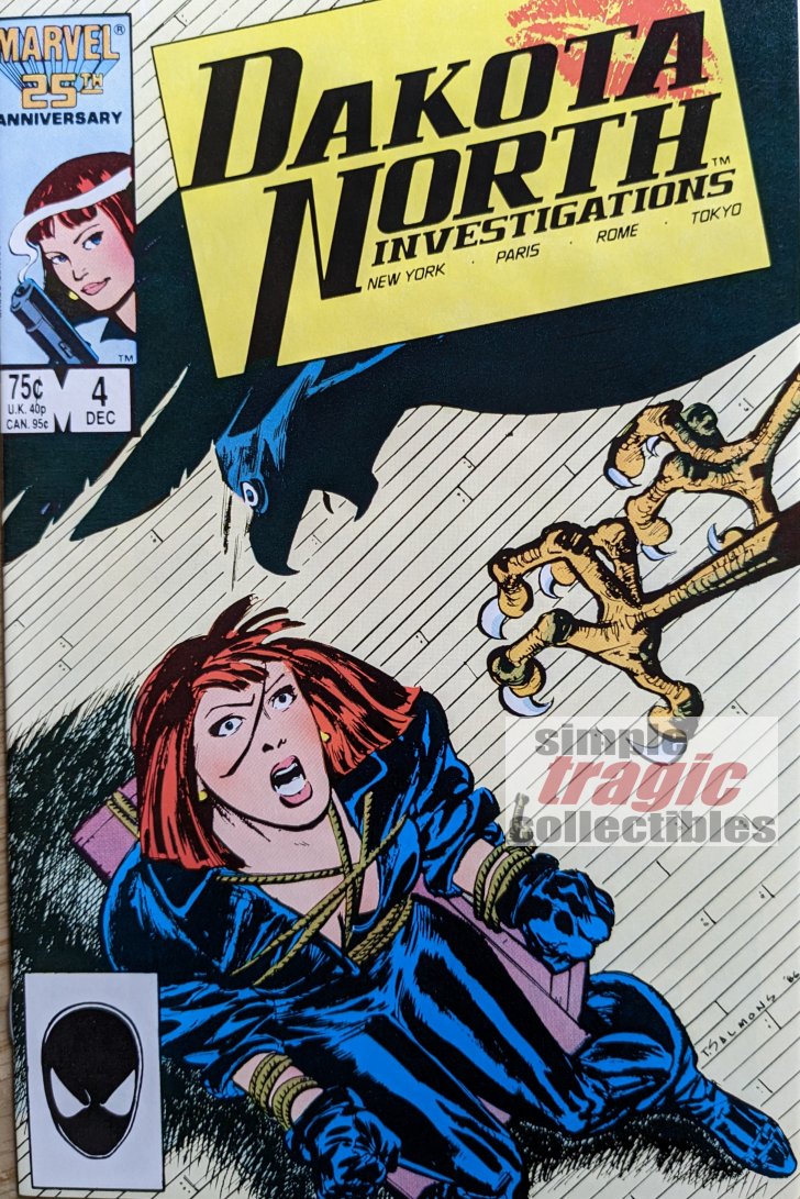 Dakota North #4 Comic Book Cover Art by Tony Salmons