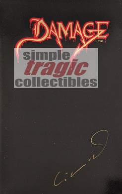 Damage Ashcan Comic Book Cover Art