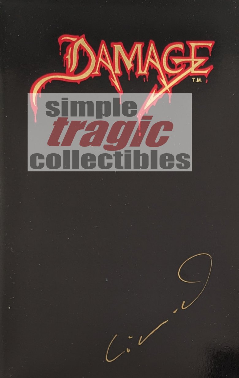 Damage Ashcan Comic Book Cover Art