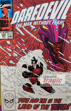 Daredevil #280 Comic Book Cover Art by John Romita Jr.