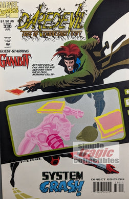 Daredevil #330 Comic Book Cover Art by Scott McDaniel