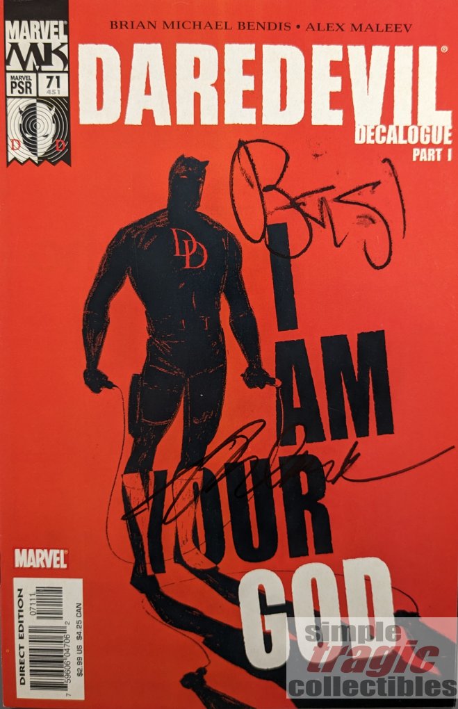 Daredevil #71 Comic Book Cover Art by Alex Maleev