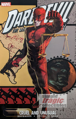 Daredevil Cruel And Unusual TPB Comic Book Cover Art by Marko Djurdjevic