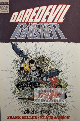 Daredevil / Punisher: Child's Play TPB Comic Book Cover Art by Frank Miller