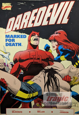 Daredevil Marked For Death TPB Comic Book Cover Art by John Romita Jr.