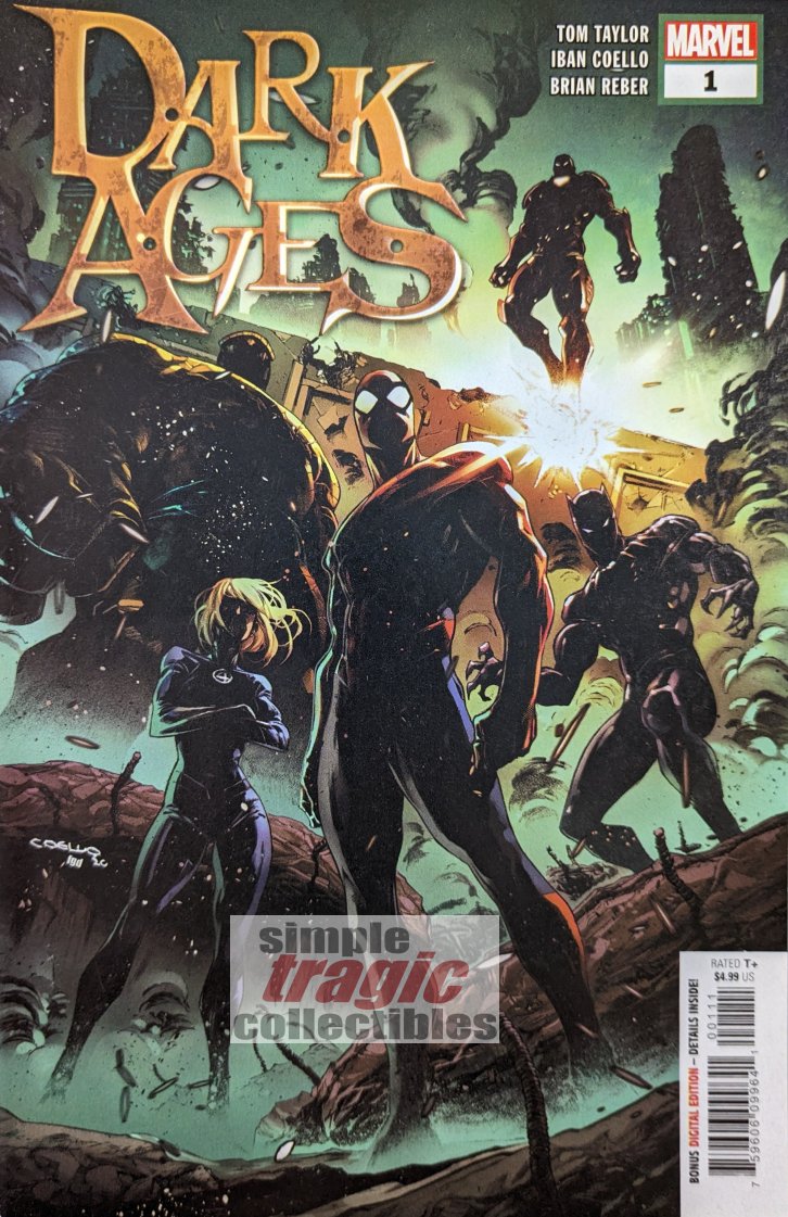 Dark Ages #1 Comic Book Cover Art by Iban Coello