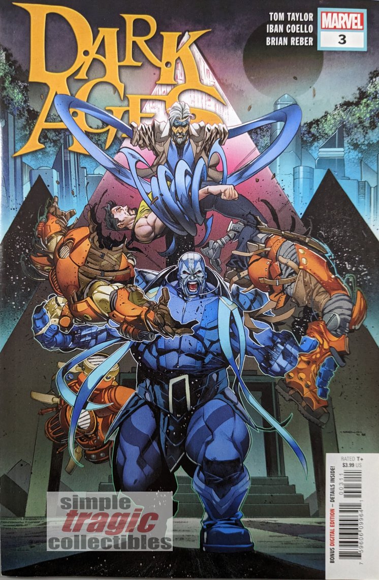 Dark Ages #3 Comic Book Cover Art by Iban Coello