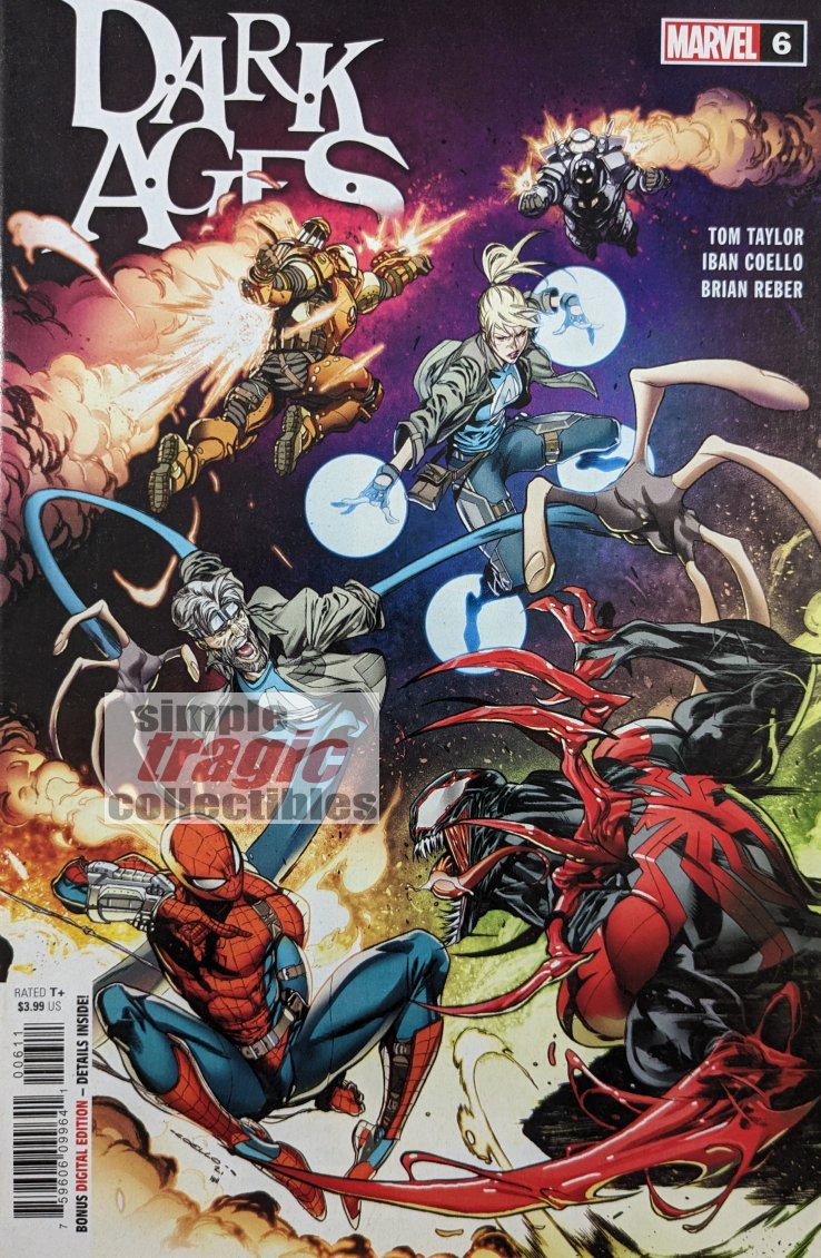 Dark Ages #6 Comic Book Cover Art by Iban Coello