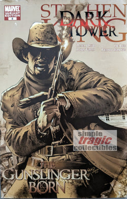 Stephen King's The Dark Tower: The Gunslinger Born #5 Comic Book Cover Art by Greg Land