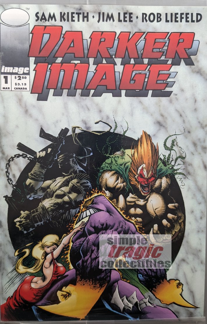 Darker Image #1 Comic Book Cover Art by Sam Kieth