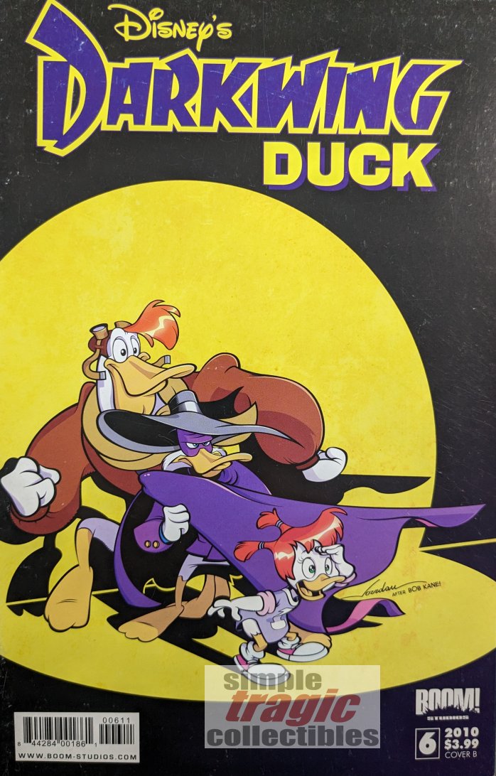 Darkwing Duck #6 Comic Book Cover Art by Diego Jourdan