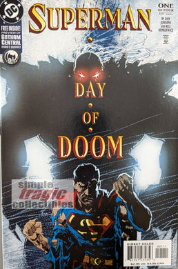 Superman: Day Of Doom #1 Comic Book Cover Art by Dan Jurgens