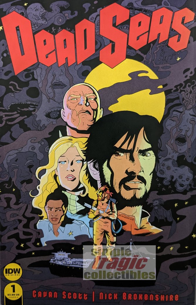 Dead Seas #1 Comic Book Cover Art