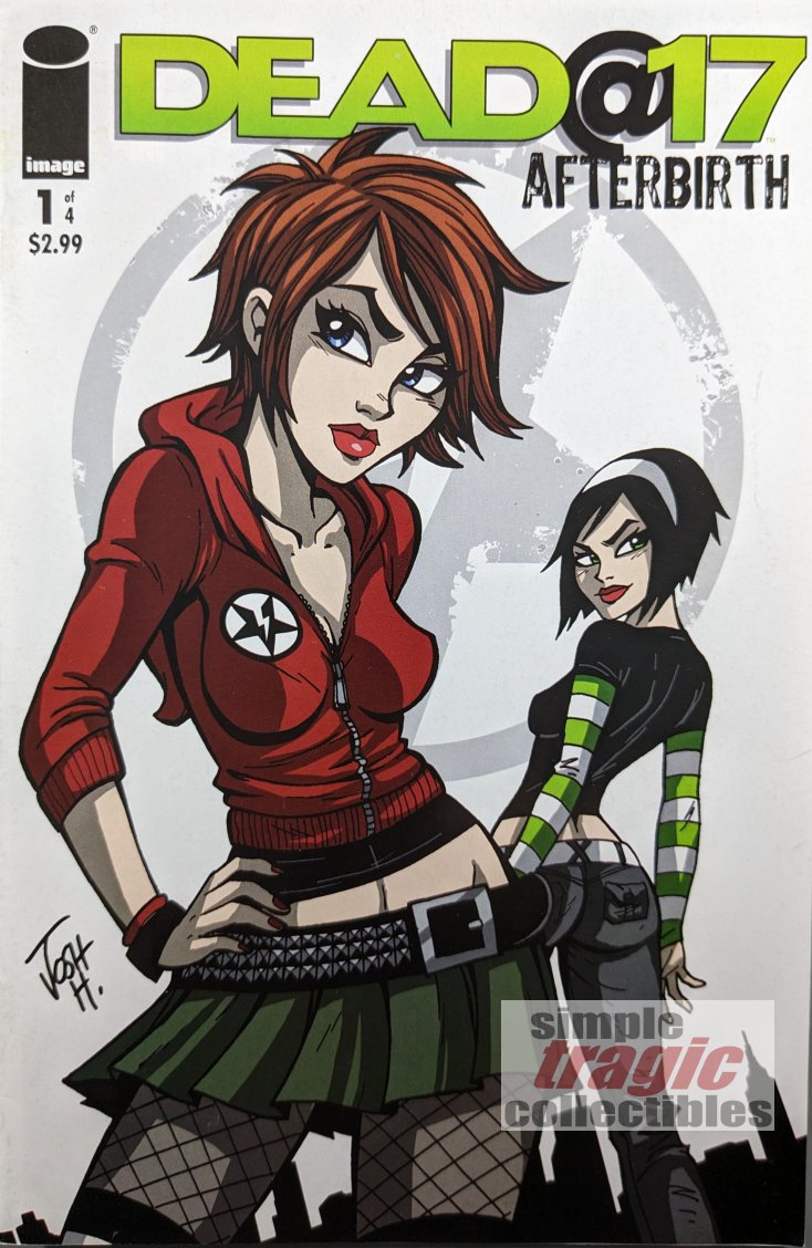 Dead@17 Afterbirth #1 Comic Book Cover Art by Josh Howard
