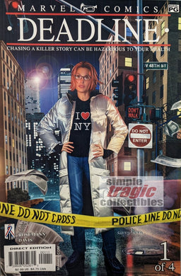 Deadline #1 Comic Book Cover Art by Greg Horn