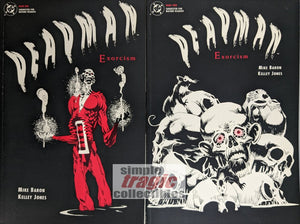 Deadman: Exorcism #1-2 Comic Book Cover Art by Kelley Jones