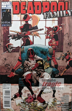 Deadpool Family #1 Comic Book Cover Art by Jason Pearson