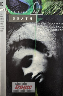 Death: The High Cost Of Living #1 Comic Book Cover Art by Dave McKean
